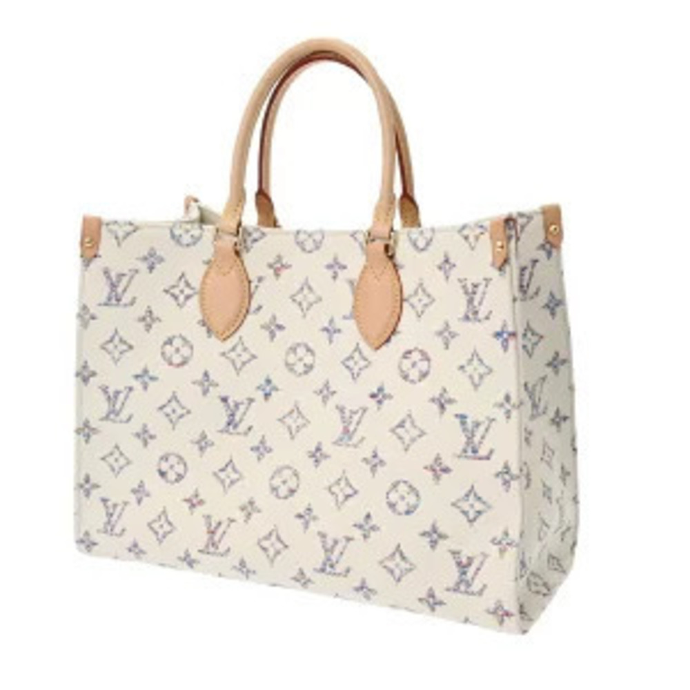 Louis Vuitton Nautical Multicolor Bag Jacquard Collection Beige OnTheGo Tote